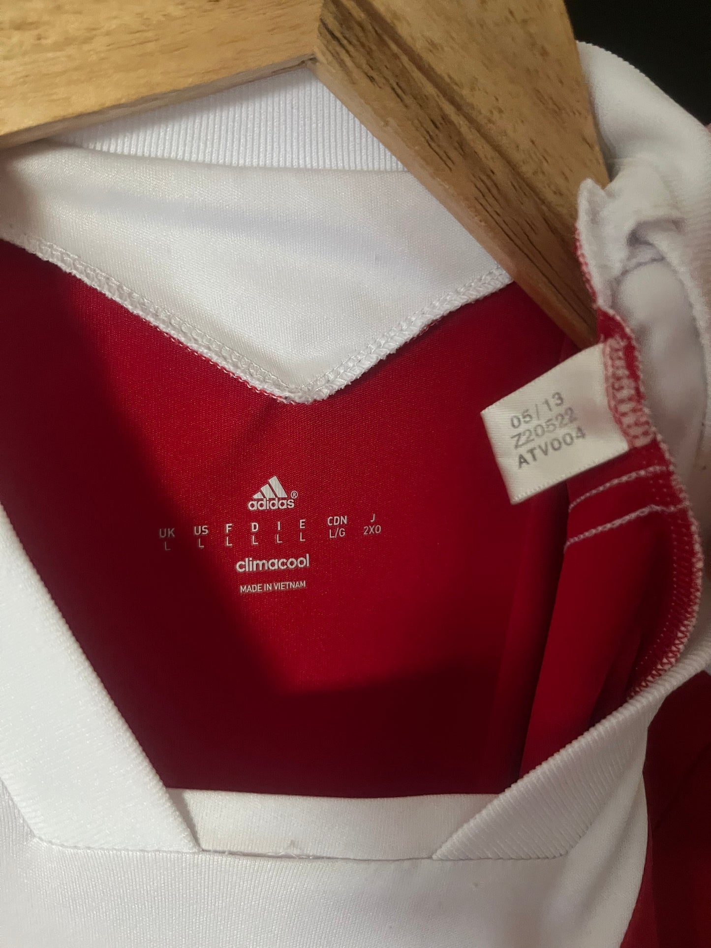 Aberdeen 2013/2014 Home Football Shirt Large - Fits Medium - Player Issue - Alternate Prototype Sponsor