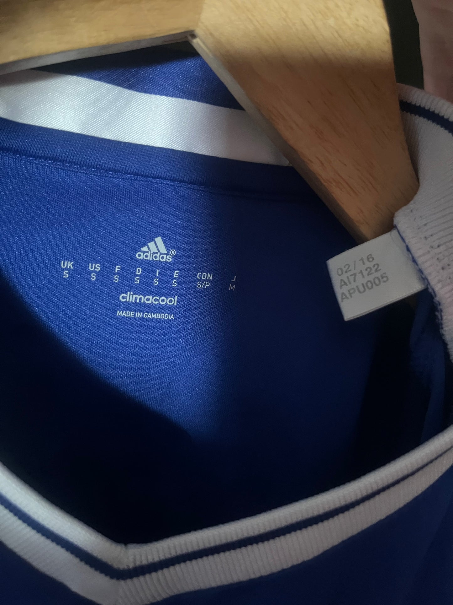Chelsea 2016/2017 Home Small - Long Sleeve - Willian