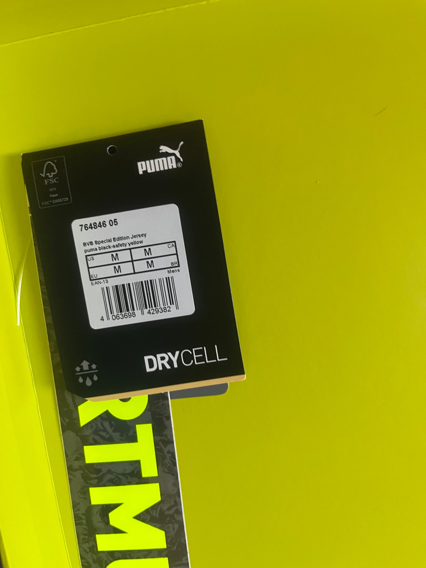 Borussia Dortmund 2020/2021 Fourth Football Shirt Medium - Null Ne90n Limited Edition - Erling Haaland