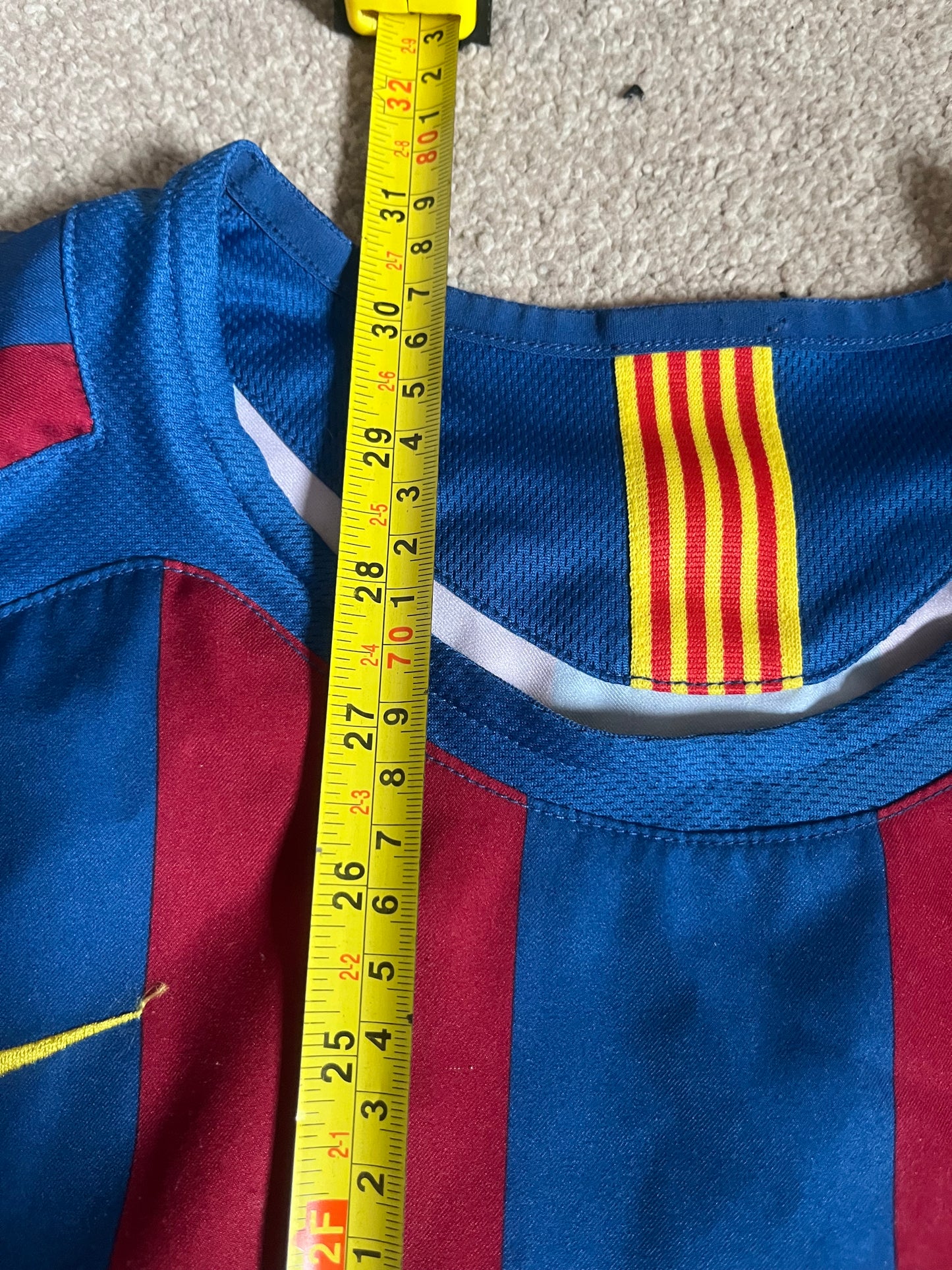 FC Barcelona 2005/2006 Home Football Shirt Large Mens