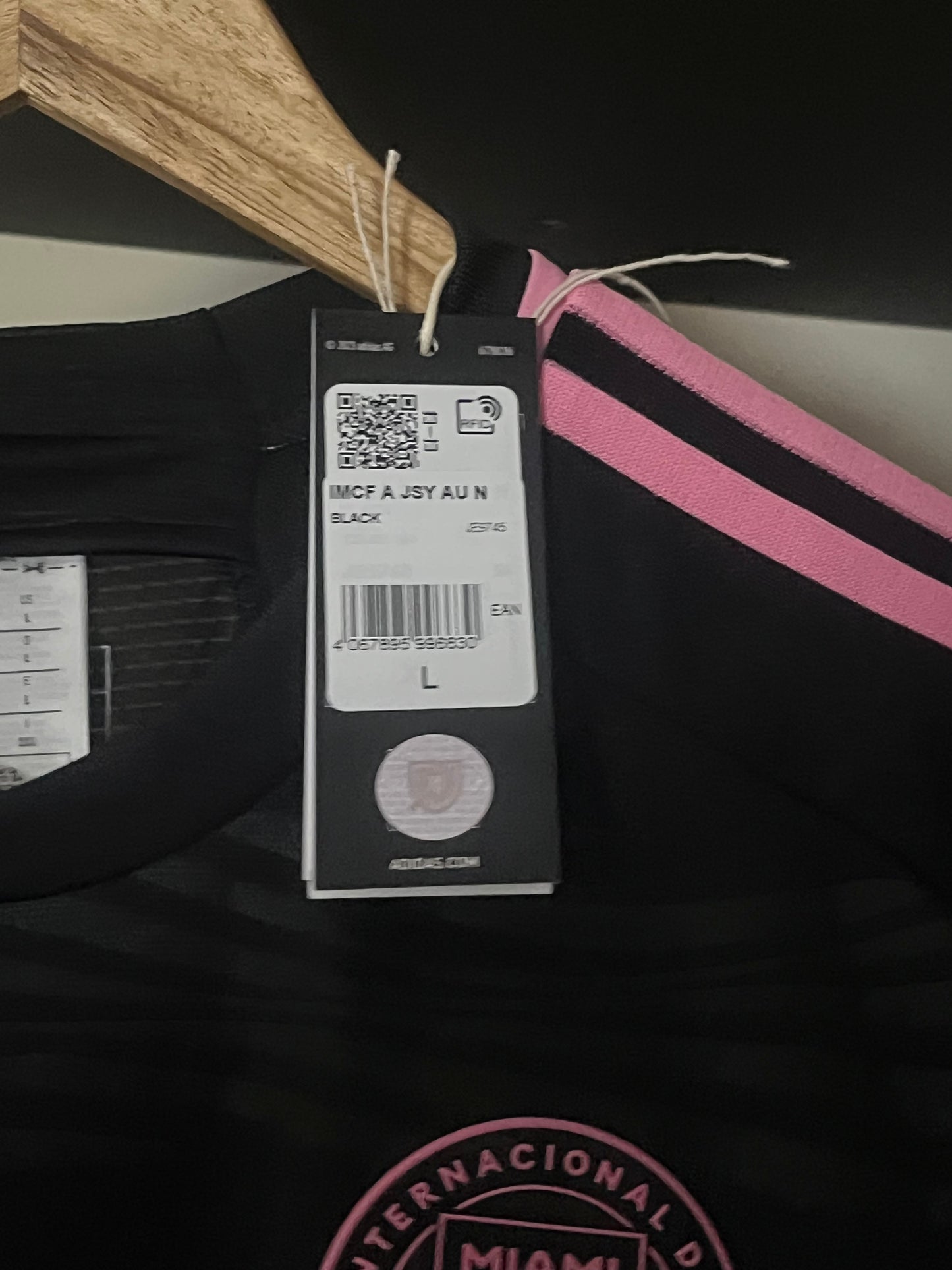 BNWT Inter Miami CF 2024 Away Football Shirt Large - Heat.RDY spec (US Aeroready authentic) - Lionel Messi