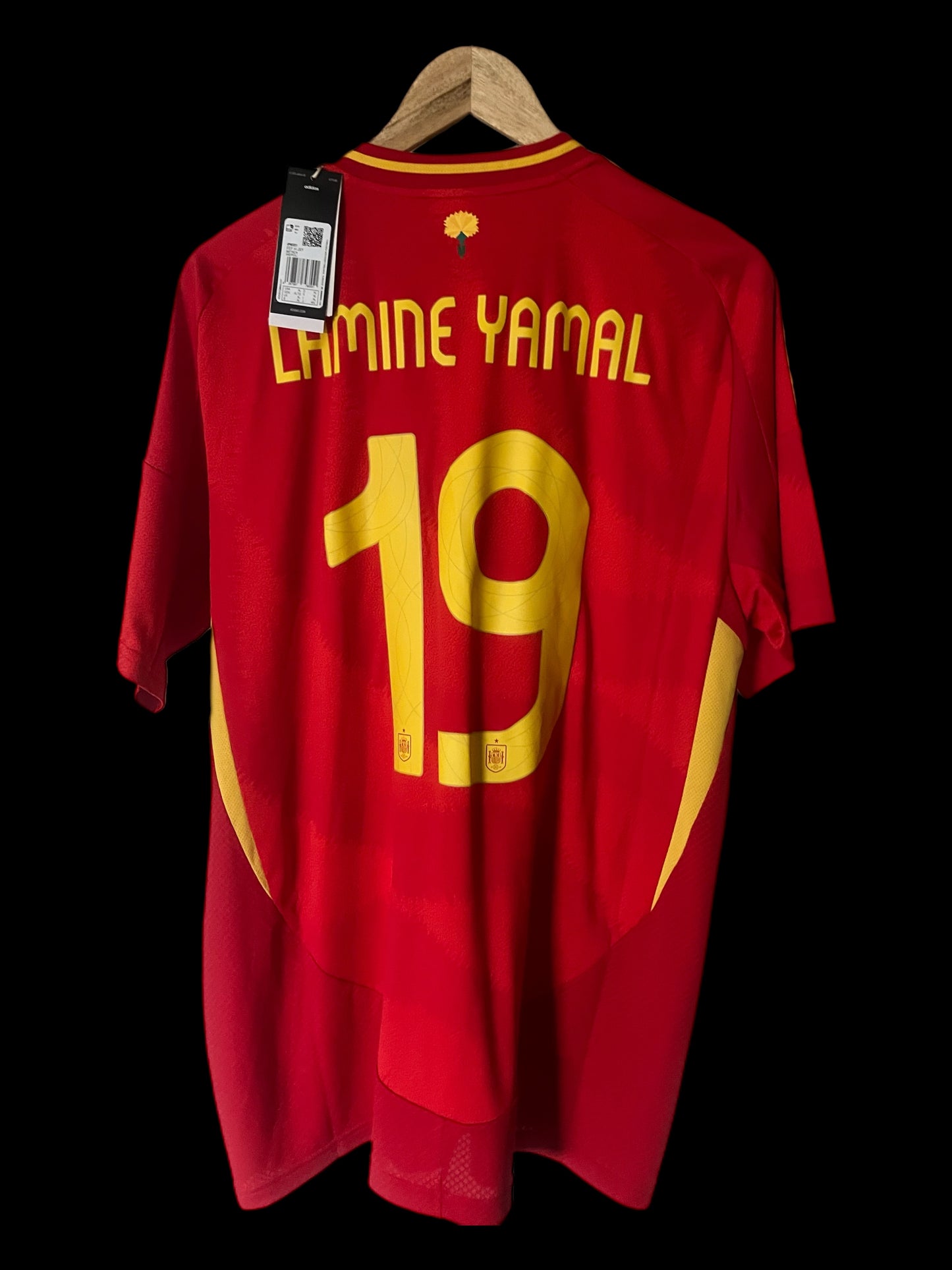 BNWT Spain 2024 Home Football Shirt Extra Large - Lamine Yamal