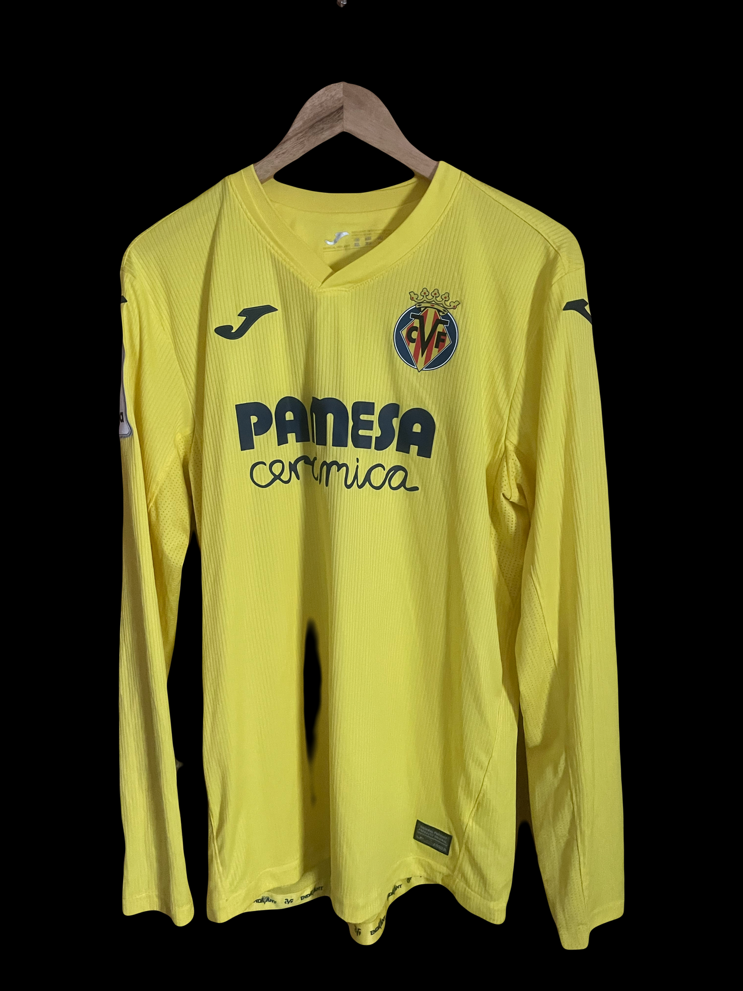 Villarreal CF 2021/2022 Home Football Shirt Extra Large - Fits Large - Long Sleeve - Samuel Chukwueze
