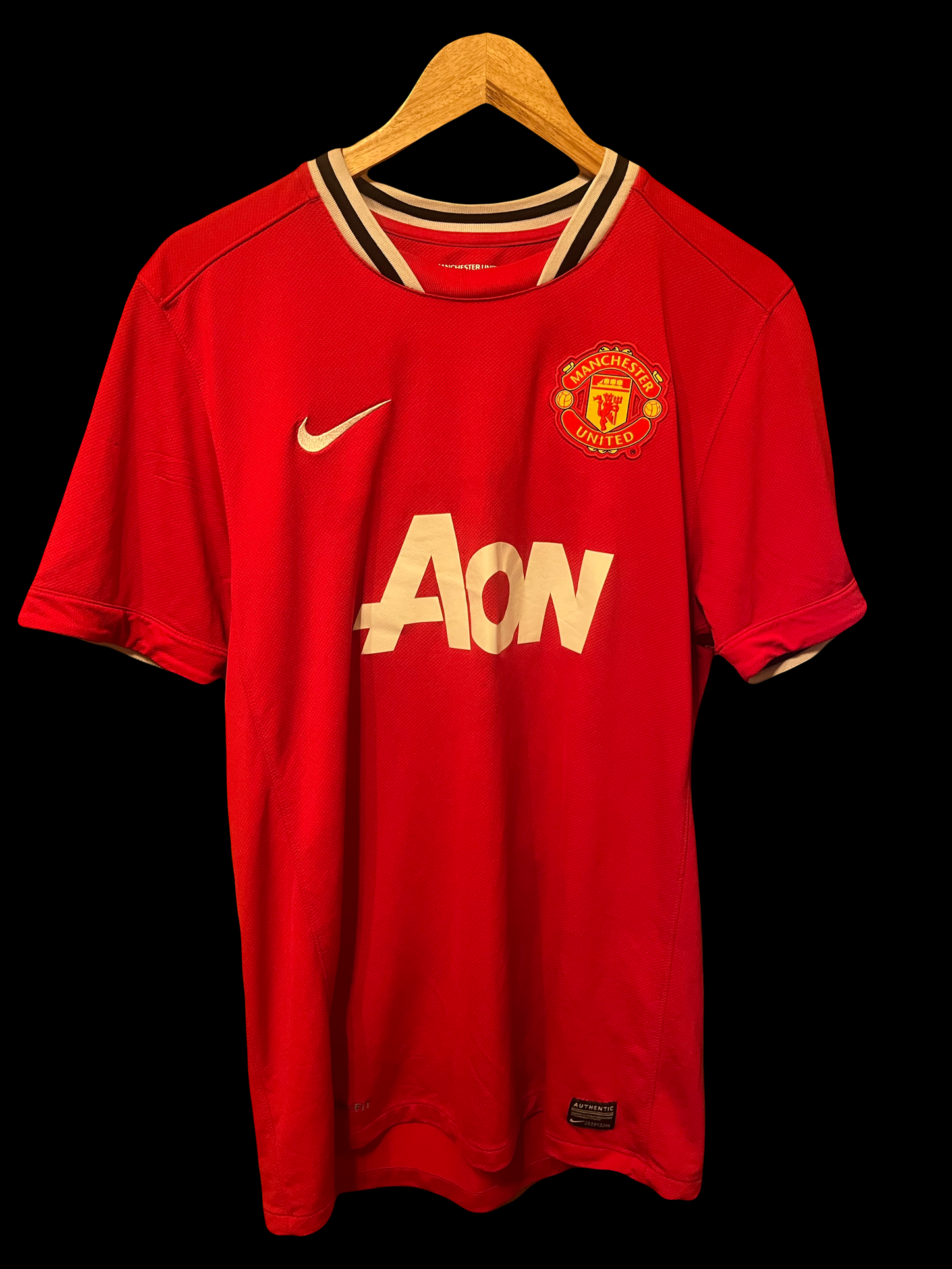 Manchester United 2011/2012 Home Football Shirt Large - Paul Pogba