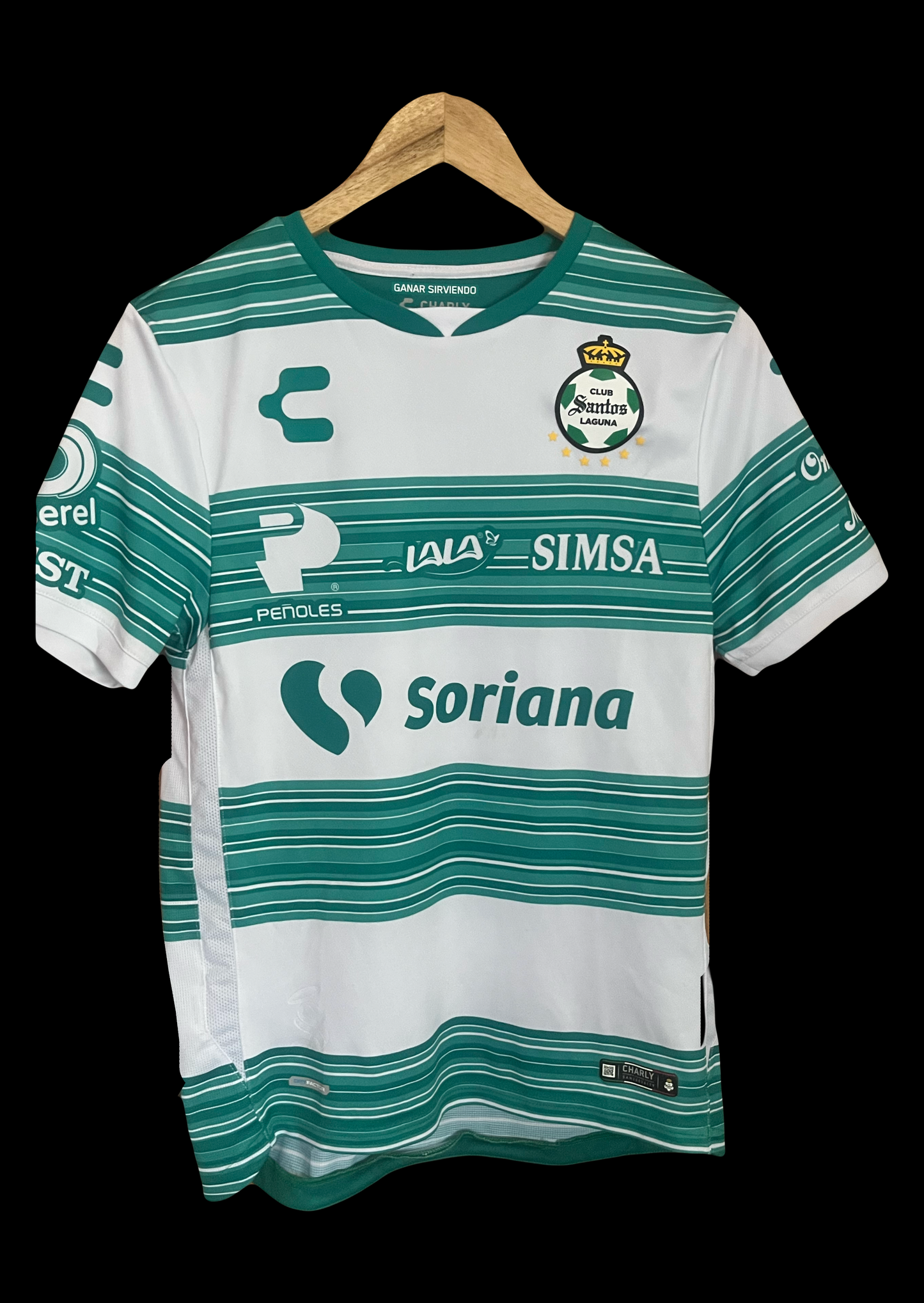 Santos Laguna 2020/2021 Home Football Shirt Small