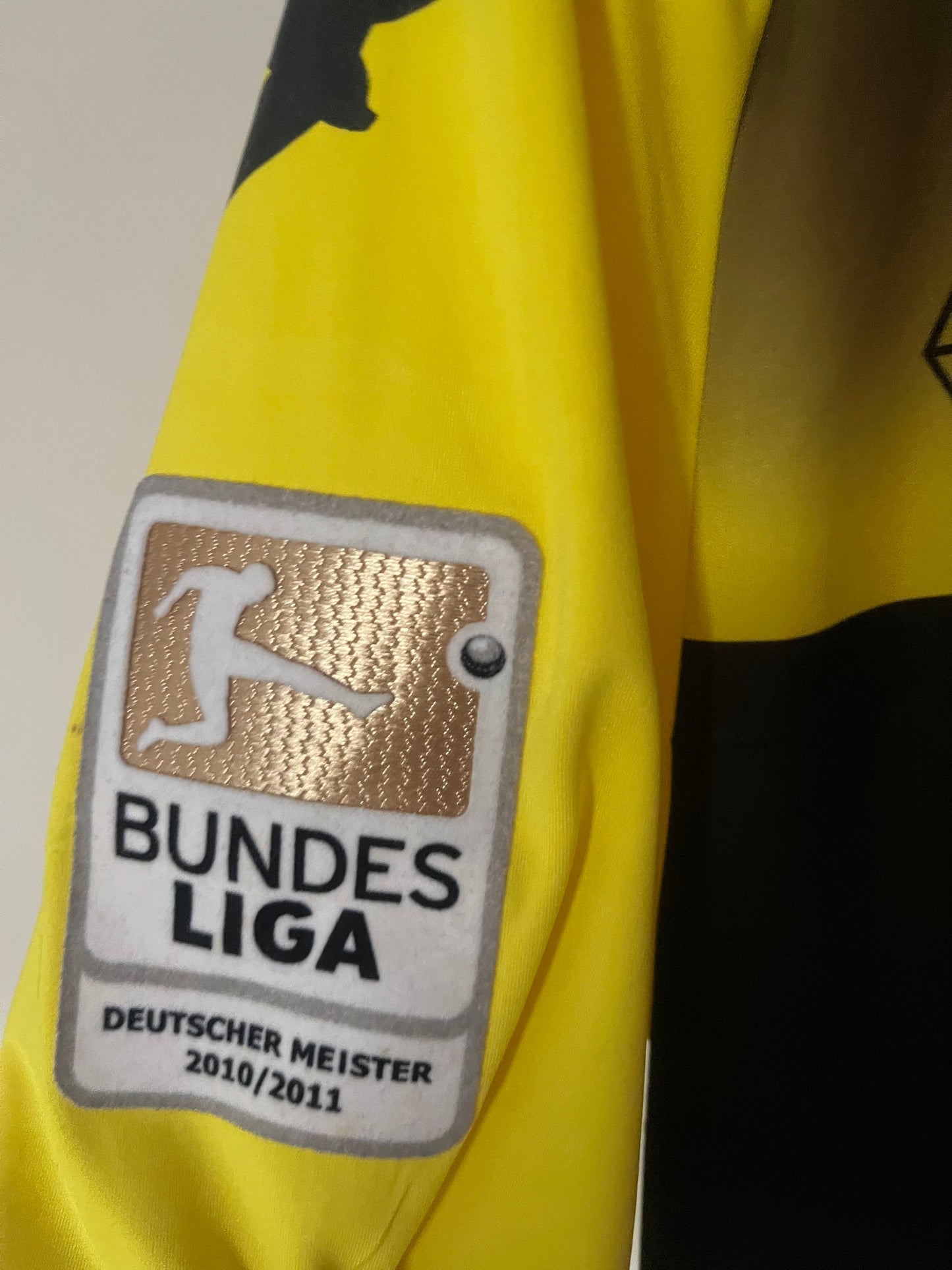 BNWT Borussia Dortmund 2011/2012 Limited Edition Winter Home Football Shirt 2XL - Fits Extra Large - Mario Götze
