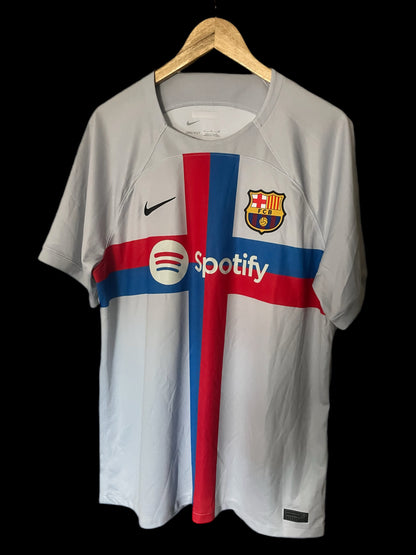FC Barcelona 2022/2023 Third Football Shirt Extra Large - Frenkie De Jong