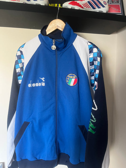 Italy 1990 Track Jacket Large/Extra Large