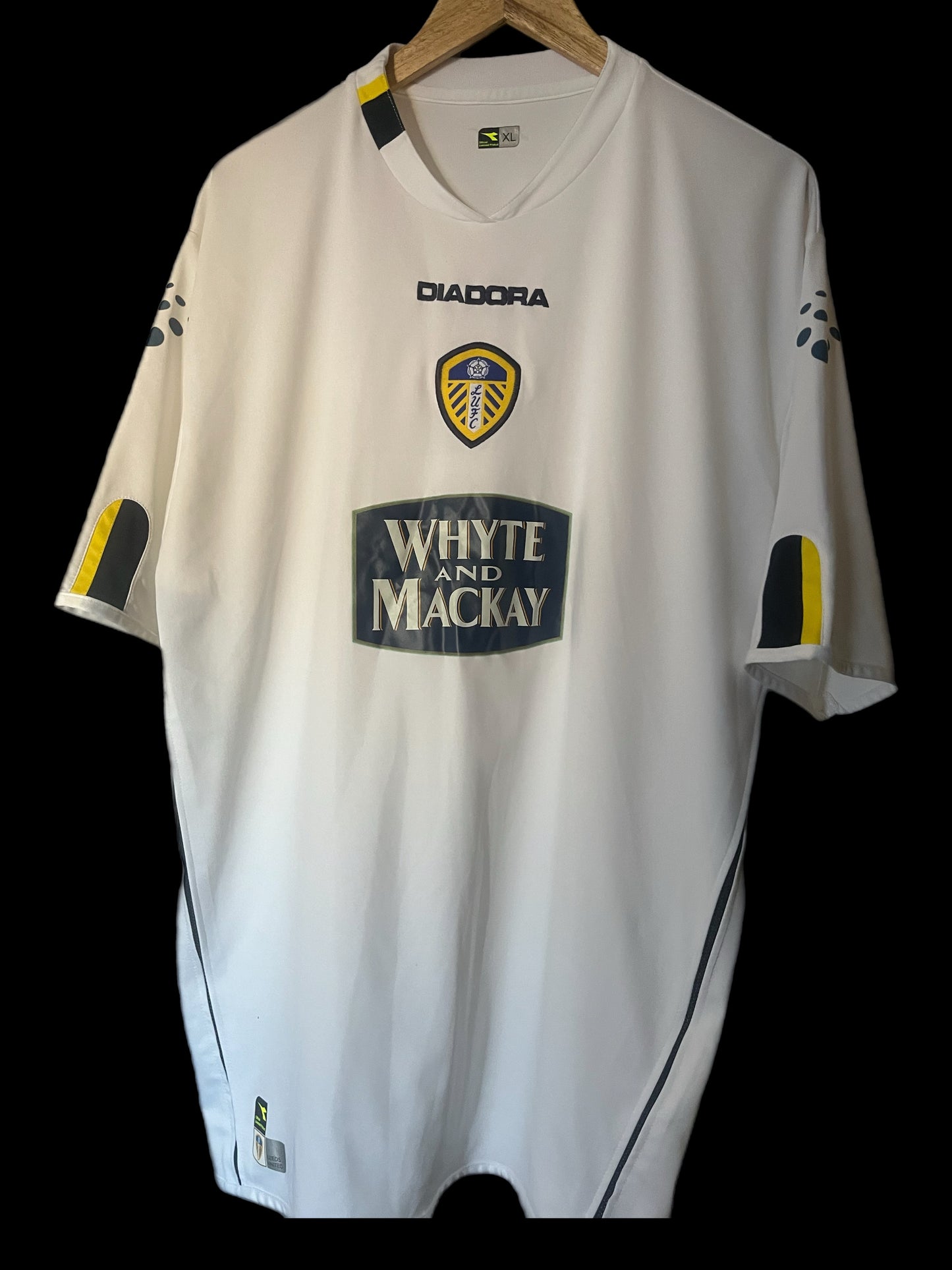 Leeds United 2004/2005 Home Football Shirt Extra Large