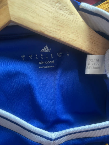 Chelsea 2016/2017 Home Football Shirt Small- Willian - Long Sleeve