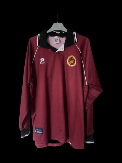 Stenhousemuir 1999/2000 Home Football Shirt 2XL - Long Sleeve - #4
