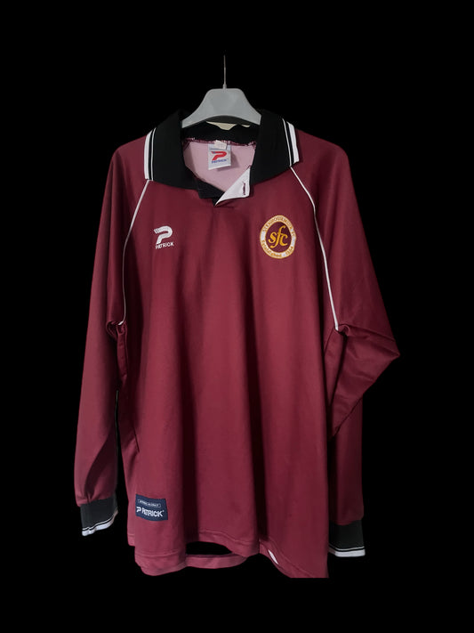 Stenhousemuir 1999/2000 Home Football Shirt 2XL - Long Sleeve - #4