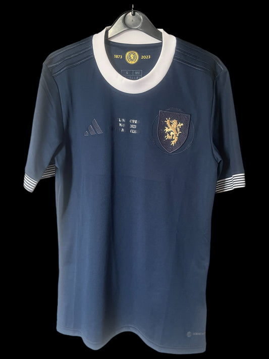 Scotland 2023 Home Football Shirt Small - Limited Edition 150 Years