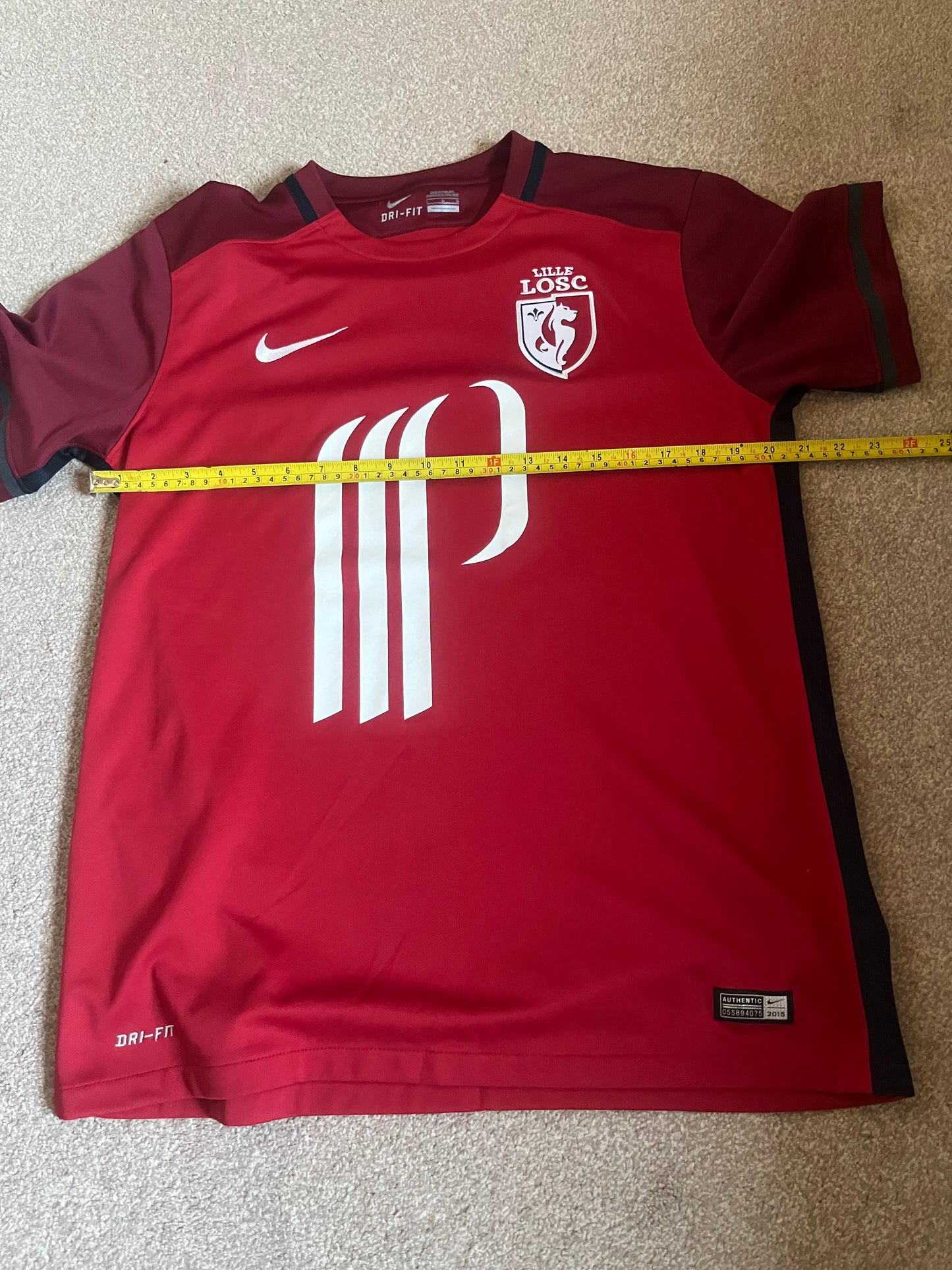 LOSC Lille 2015/2016 Home Large (fits Medium)