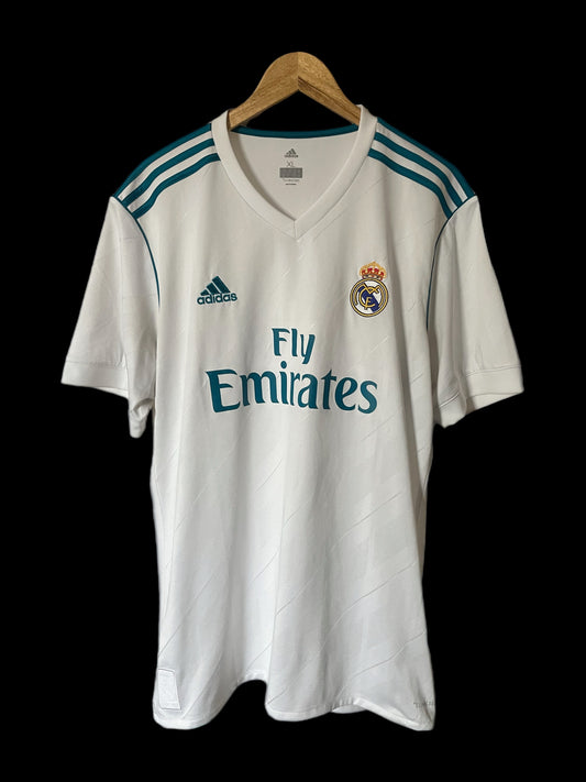 Real Madrid 2017/2018 Home Football Shirt Extra Large Mens