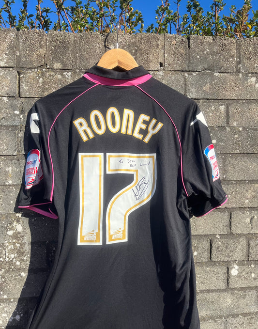 Birmingham City 2012/2013 Away - Adam Rooney - Matchworn - Signed - Personally Dedicated