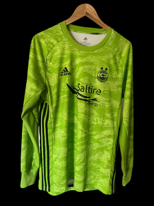 Aberdeen 2019/2020 Goalkeeper Football Shirt Medium