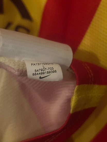 FC Barcelona 2014/2015 Away Football Shirt Large - Long Sleeve - Neymar Jr