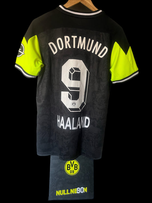 Borussia Dortmund 2020/2021 Fourth Football Shirt Medium - Null Ne90n Limited Edition - Erling Haaland