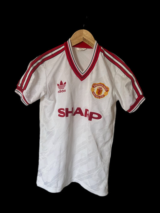Manchester United 1986/87/88 Away Youth Large - Men’s XS