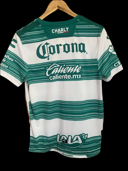 Santos Laguna 2020/2021 Home Football Shirt Small