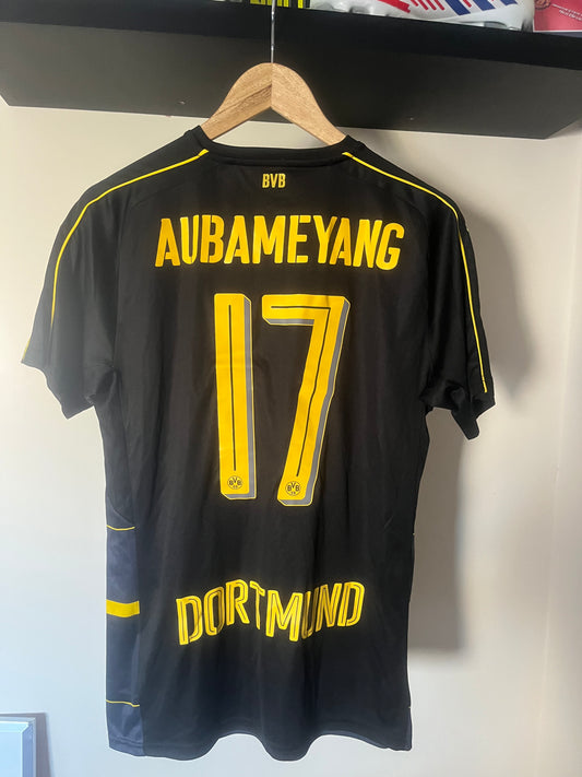 Borussia Dortmund 2016/2017 Away Medium - Fits Small - Pierre Emerick Aubameyang
