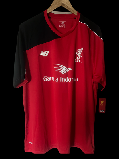BNWT Liverpool 2015/2016 Training Football Shirt 2XL