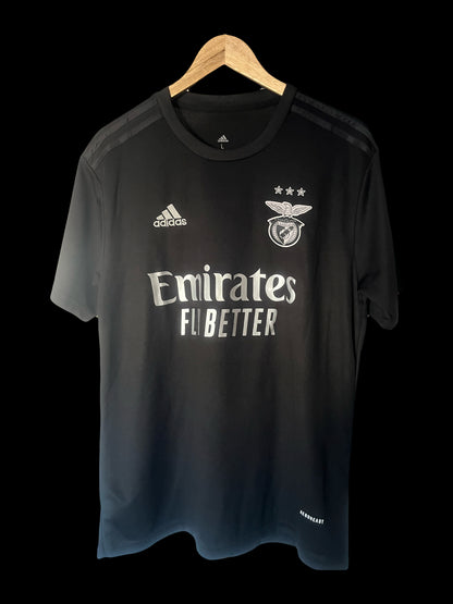 SL Benfica 2020/2021 Away Football Shirt Large- Everton