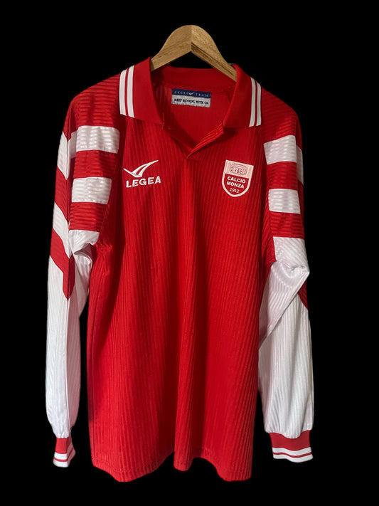 AC Monza 2002/2003 Home Football Shirt Extra Large - Long Sleeve