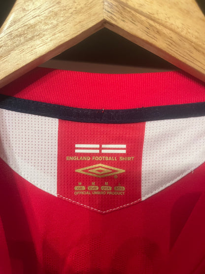 England 2006/2007/2008 Away Football Shirt Medium - Wayne Rooney