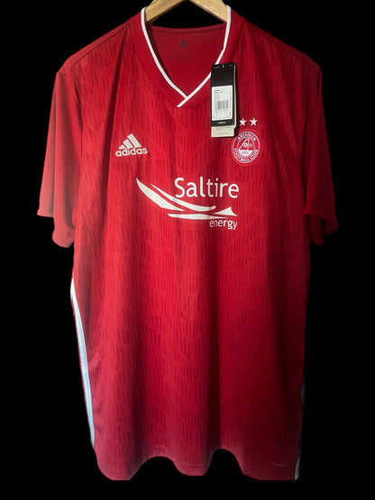 BNWT Aberdeen 2019/2020 Home Football Shirt Extra Large