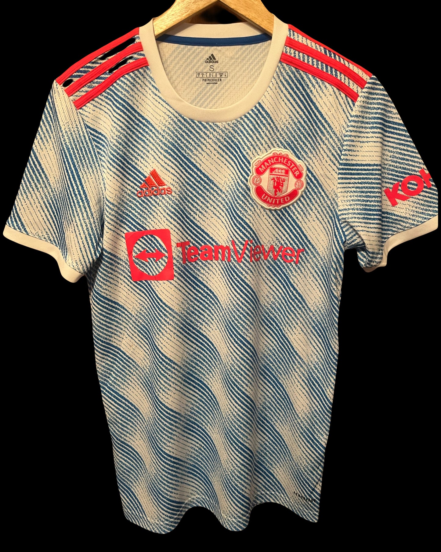 Manchester United 2021/2022 Away Football Shirt Small