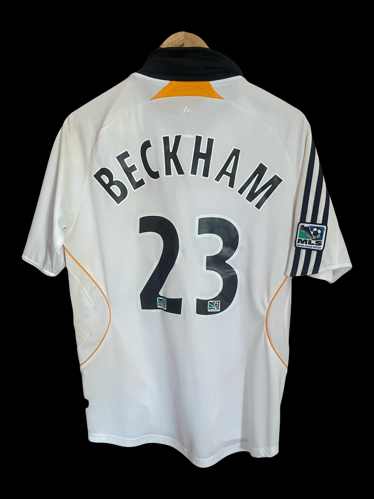 Los Angeles Galaxy 2007/2008 Home Football Shirt Small - David Beckham