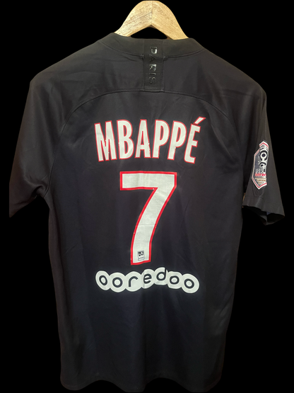Paris Saint Germain 2019/2020 4th Football Shirt Medium - Kylian Mbappé
