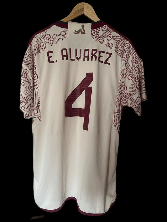 Mexico 2022 Away Football Shirt Extra Large - Edson Alvarez