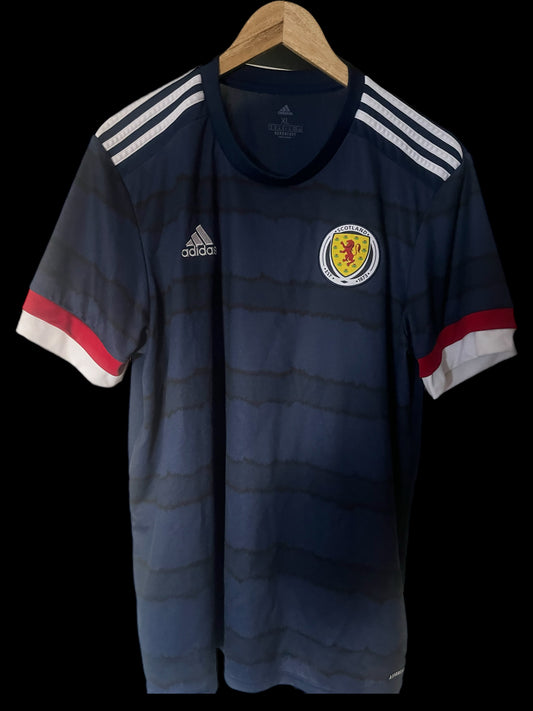 Scotland 2020/2021 Home Football Shirt Extra Large