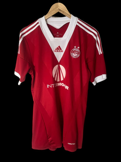 Aberdeen 2013/2014 Home Football Shirt Large - Fits Medium - Player Issue - Alternate Prototype Sponsor