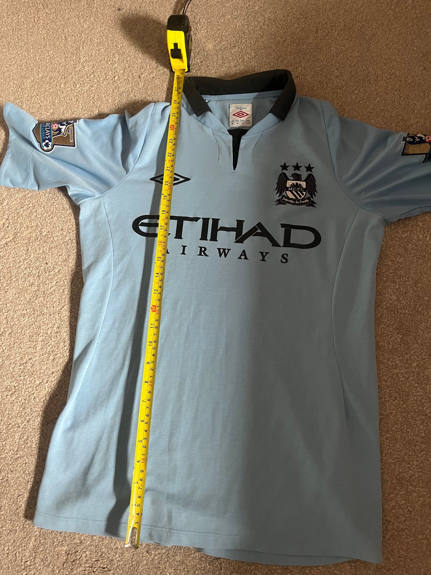 Manchester City 2012/2013 Home Small - Vincent Kompany