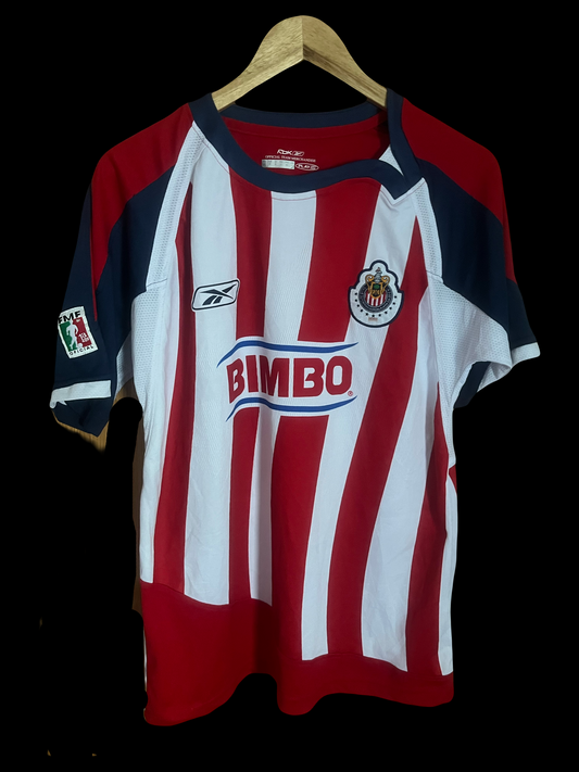 Chivas Guadalajara 2007/2008 Home Football Shirt Small