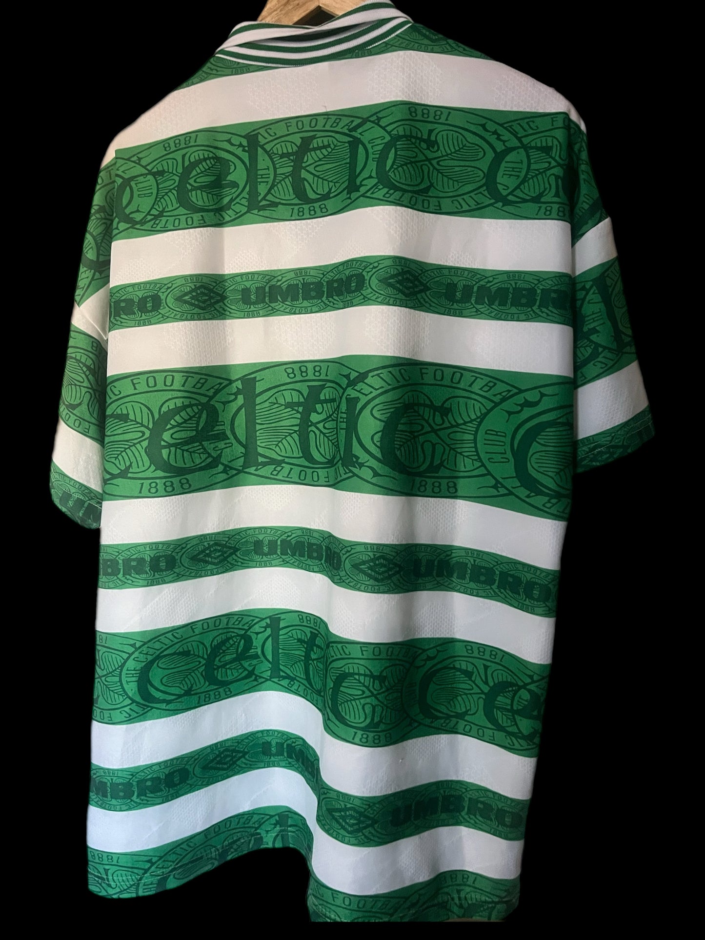 Celtic 1995/1996 Home Football Shirt Extra Large