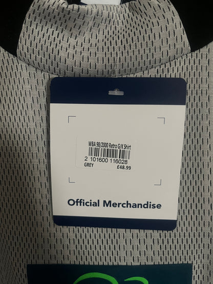 BNWT West Bromwich Albion 1998/1999/2000 Goalkeeper Football Shirt XXL - Club Reissue