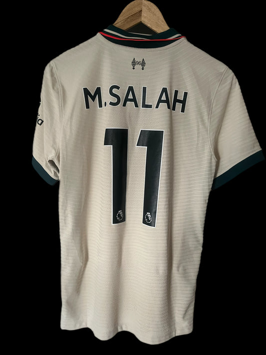 Liverpool 2021/2022 Away Football Shirt Medium - Mohamed Salah - Dri FitADV