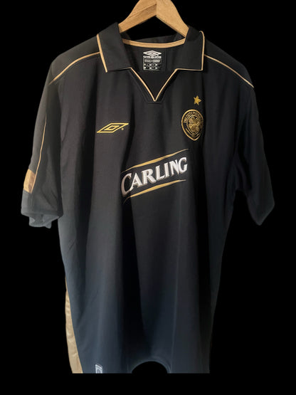 BNWT Celtic 2003/2004 Away Football Shirt Extra Large - Henrik Larsson