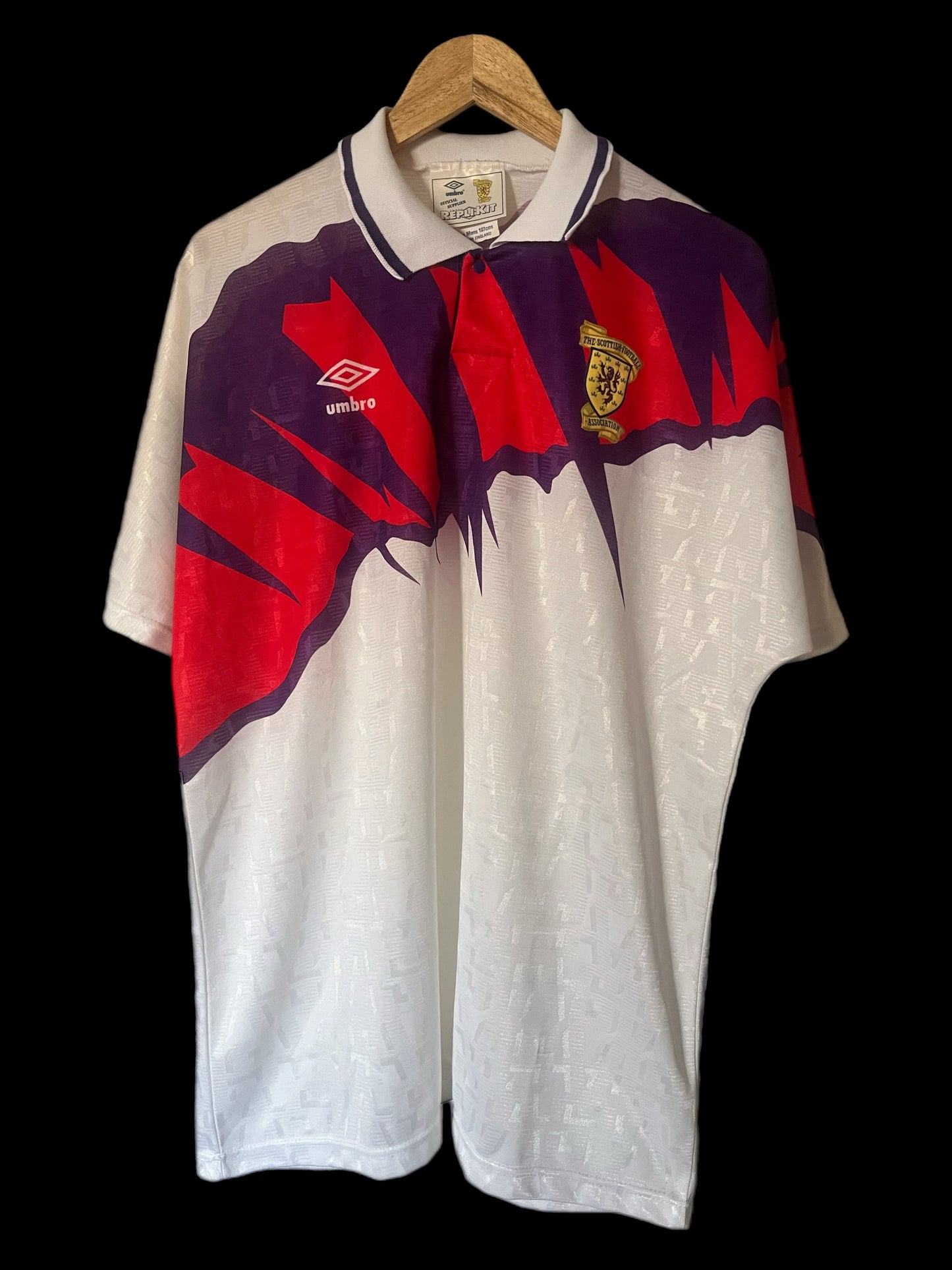 Scotland 1991/1992/1993 Away Football Shirt Large