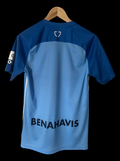 Malaga CF 2017/2018 Home Football Shirt Small