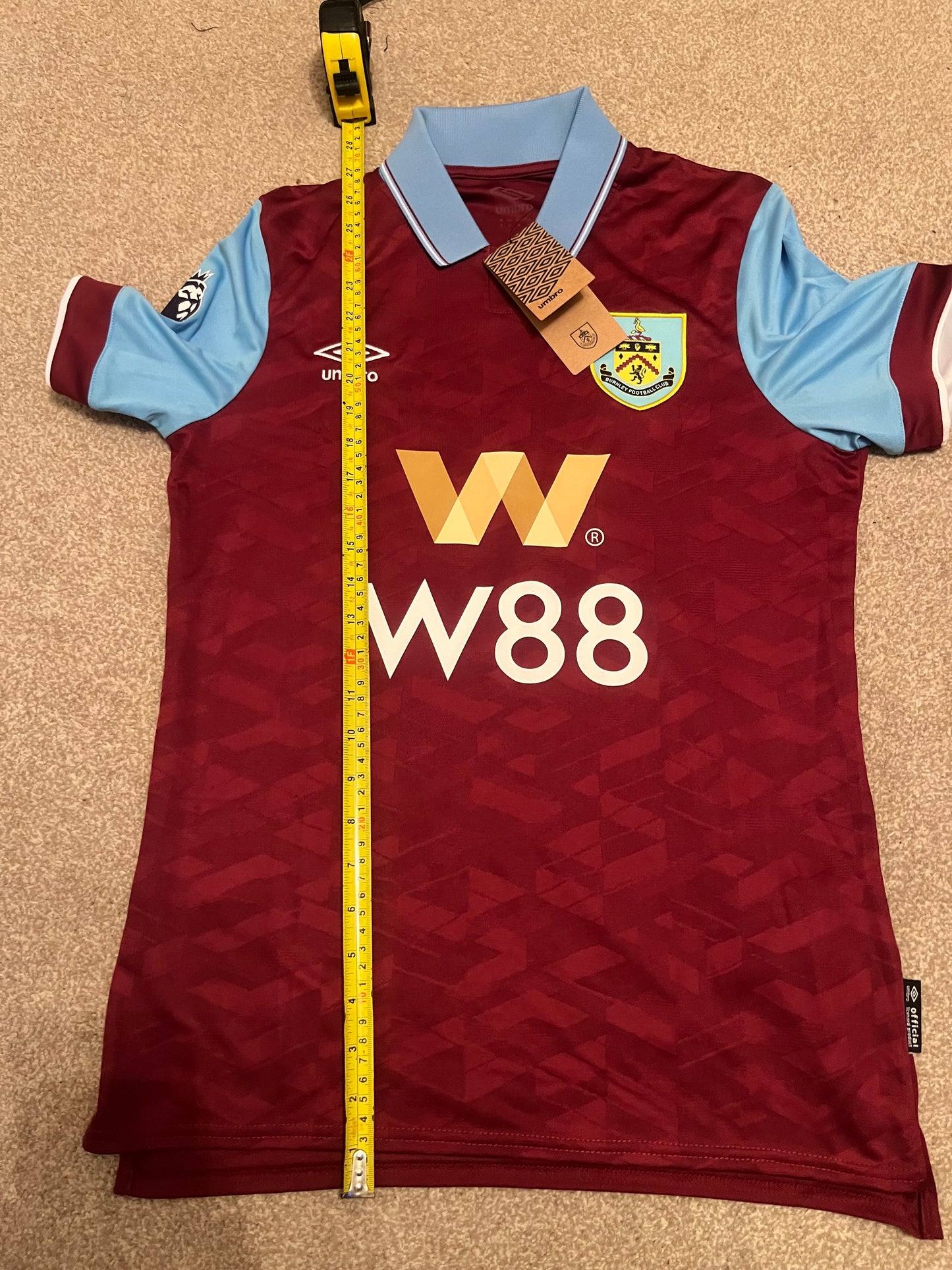 BNWT Burnley 2023/2024 Home Small