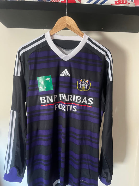 RSC Anderlecht 2009/2010 Home Medium - Long Sleeve