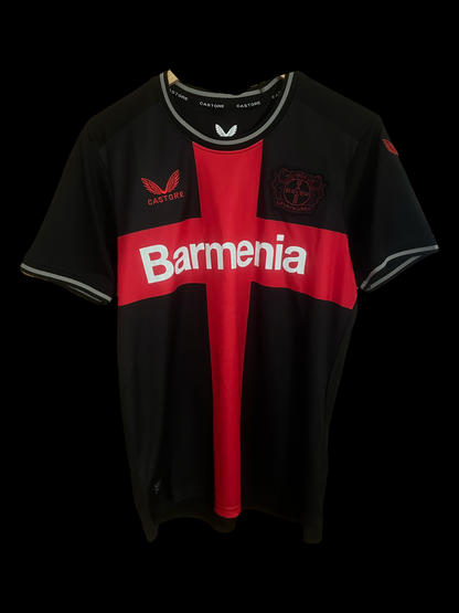 Bayer 04 Leverkusen 2023/2024 Home Football Shirt Medium - Fits Small - Florian Wirtz
