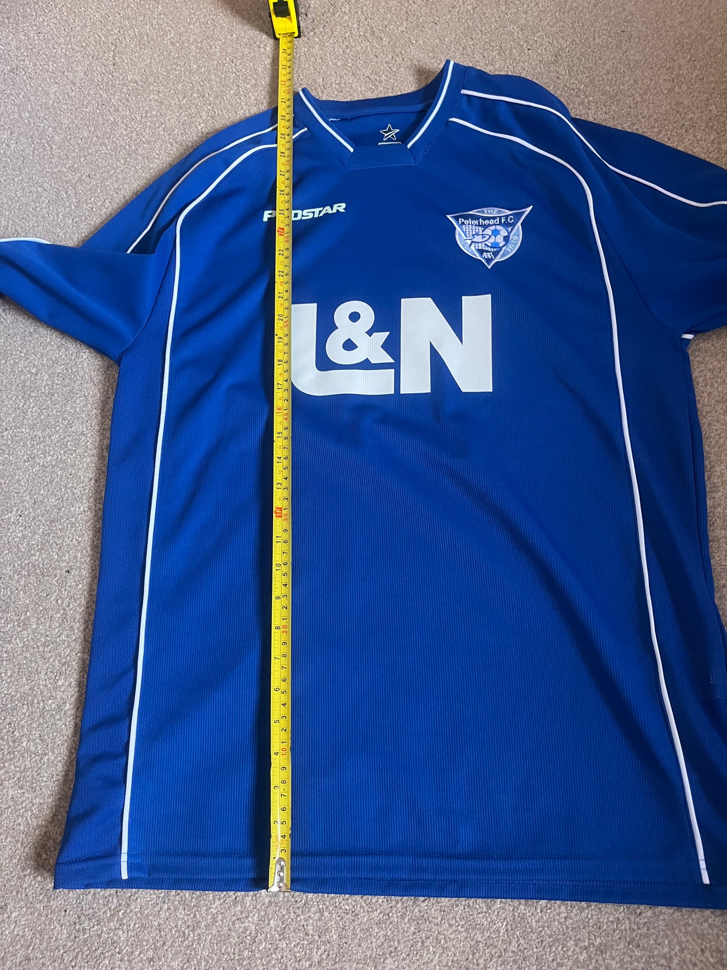 Peterhead 2005/2006/2007 Home Large - Long Sleeve