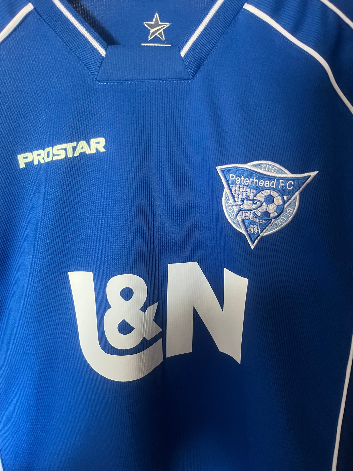 Peterhead 2005/2006/2007 Home Large - Long Sleeve
